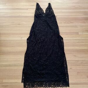 Victoria’s Secret Full Length Lace Nigh Gown
